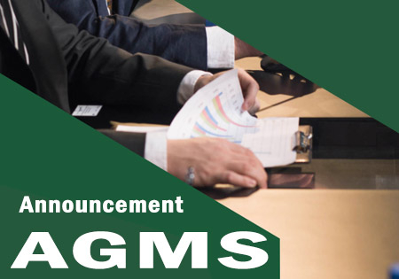 Announcement Of Annual General Meeting Of Shareholders 